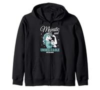POTS Warrior Postural Orthostatic Tachycardia Syndrome Zip Hoodie