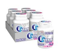 Pots Wrigley's Extra White Bubblemint Sugarfree Chewing Gum 46 Pieces 64g Limit