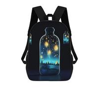 POTSCBVW Beautiful Bottle of The Night Backpack for Men Women, Heavy Duty Backpack Large Capacity, Durable Lightweight Travel Daypack