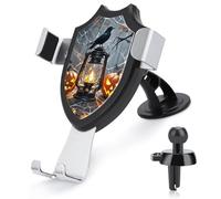 POTSCBVW Black Crow Spider Car Phone Holder, Universal Air Vent Phone Mount for Car, Automobile Dashboard Phone Holder for 4-6" Phones