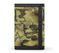 POTSCBVW Middle Earth Map Wallet Compact Trifold Wallet with Keychain Lightweight & Durable Purse for Outdoor, style, One size, Classic