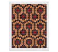 POTSCBVW Shining Overlook Diamond Art Kits for Adults Beginners, Vertical 5D Diamond Painting Kits - Round Drill, DIY Painting for Home Wall Decor, 16"x20"