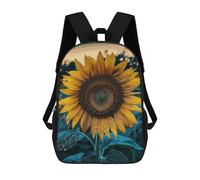 POTSCBVW The Most Beautiful Sunflower Backpack for Men Women, Heavy Duty Backpack Large Capacity, Durable Lightweight Travel Daypack