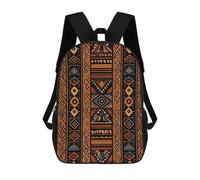 POTSCBVW Traditional African Design Pattern Backpack for Men Women, Heavy Duty Backpack Large Capacity, Durable Lightweight Travel Daypack