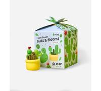 Pott’d Foam Dough Collectibles Air Dry Clay Kit for Adults, DIY Crafts Includes Clay Tools, Colourful Foam Clay, Guides for Mini Food Characters, Plant Projects and Date Night Creations