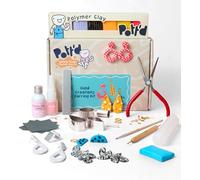 Pott’d Polymer Clay Earring Kit - Jewellery Making Kit for Adults & Beginners Includes Tools, Clay, and Gold Finishings, DIY Craft Gift