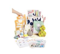 Pott'd at Home Pottery Kit for Adults. Air Dry Clay Kit for Beginners. Craft Kit for Adults Includes: Air-Dry Clay for Adults, Tools, Paints, Brushes, Sealant, How-to-Guides