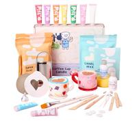 Pott'd Mini Pottery Kits | Air Dry Clay Pottery Kit for Adults | Includes Paints, Brushes, and Potters Tools | FREE online step-by-step tutorial | Perfect for Beginners | Bring The Studio To Your Home