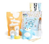 Pott'd Mini Pottery Kits | Air Dry Clay Pottery Kit for Adults | Includes Paints, Brushes, and Potters Tools | Free Online Step-by-Step Tutorial | Perfect for Beginners | Bring The Studio to Your Home