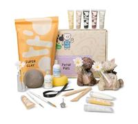 Pott'd Mini Pottery Kits | Air Dry Clay Pottery Kit for Adults | Includes Paints, Brushes, and Potters Tools | FREE online step-by-step tutorial | Perfect for Beginners | Bring The Studio To Your Home