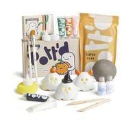 Pott'd Mini Pottery Kits | Air Dry Clay Pottery Kit for Adults | Includes Paints, Brushes, and Potters Tools | Free Online Step-by-Step Tutorial | Perfect for Beginners | Bring The Studio to Your Home