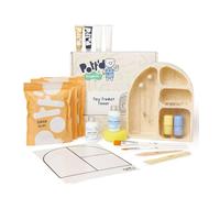 Pott'd Mini Pottery Kits | Air Dry Clay Pottery Kit for Adults | Includes Paints, Brushes, and Potters Tools | FREE online step-by-step tutorial | Perfect for Beginners | Bring The Studio To Your Home