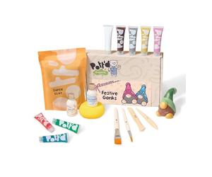Pott'd Mini Pottery Kits | Air Dry Clay Pottery Kit for Adults | Includes Paints, Brushes, and Potters Tools | FREE online step-by-step tutorial | Perfect for Beginners | Bring The Studio To Your Home