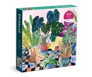 POTTED 500 PCS PUZZLE by Galison Non-book item Self Help Business
