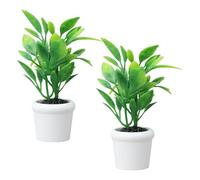 Potted Tree Artificial Foliage Miniature for Miniature Dollhouses Decorative Setup Photo Props Small Artificial Trees Dollhouses Decors