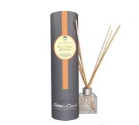 Potters Crouch Basil, Pomelo & Orange No.107 Vegan Friendly Luxury Oil Diffuser Gift Set with Sticks 100ml