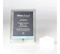 Potters Crouch Peppermint, Bay & Lavandin No.105 Wax Melts - Vegan - Highly Scented Wax Cubes for Candle Electic Wax Warmer, Wax Melt Burners, 6 x 22g