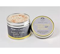 Potters Crouch Scented Candle in a Tin - Arabian Oudh, Amber & Bergamot