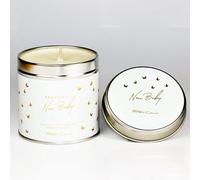 Potters Crouch Sentiments Range Candle in a Tin - New Baby