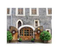 Potter's Lane with Refuge, Old Town，Jigsaw Puzzles for Adults 1000 Piece Jigsaw Puzzles for Adult Educational Game Challenge Toy（50x70cm）-AX68