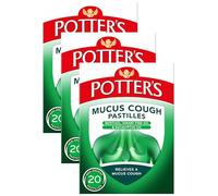 Potter's Mucus Cough Pastilles Non-Drowsy, Pack of 60
