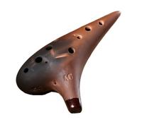Pottery 12 Holes Ocarina Alto Tone AC Ocarina Tapion Professional Musical Instrumentation Accessories (Color : AC tuning)