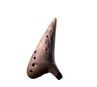 Pottery 12 Holes Ocarina Alto Tone AC Ocarina Tapion Professional Musical Instrumentation Accessories (Color : AG tuning)