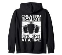 Pottery Artists Creating Calm Potter Zip Hoodie