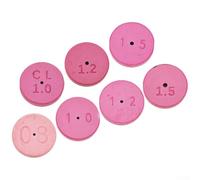 Pottery Atomizing Spray Nozzle for Agricultural & Garden Sprayers - 15mm/18mm Diameter, 0.8-1.5mm Adjustable Orifice, High-Pressure Compatible(1.0(18mm))