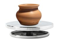 Pottery Banding Wheel, Clay Sculpting Revolving Turntable, Multifunctional Sculpture Tool, Non-Slip Art Table, Durable Craft Equipment, Ideal for Home, Workshop, Studio Use