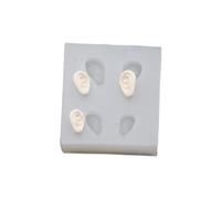Pottery Clay Ears Mold Cute Ears Silicone Mould Resin Casting Mould for DIY Pottery Clay and Fondant Crafts