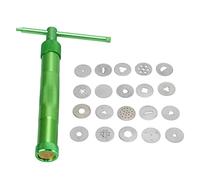 Pottery Clay Extruders, Portable Polymer Clay Tools Stainless Steel Rapid Prototyping Effect Labor Saving Non Deformation for Sugar Craft