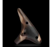 Pottery Flute 12 Holes Beginner's Introduction Professional Musical Instruments