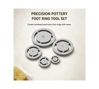 Pottery Foot Tool for Accurate Clay Base Alignment Ideal for Wheel Throwing & Trimming
