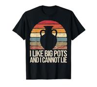 Pottery I Like Big Pots and I Cannot Lie Value Graphic T-Shirt