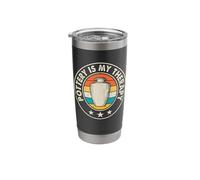 Pottery is My Therapy Stainless Steel Insulated Tumbler