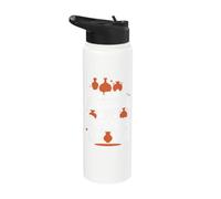 Pottery It's Not A Mistake It's A Design Choice Stainless Steel Insulated Water Bottle