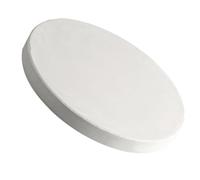 Pottery Plaster Bat for Hobby Potters and Students, Round White | Smooth Plaster Surface, Helps Release Clay Pieces and Prevent Damage, Workshop Drying Use, 1102g 1064g