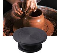 Pottery & Sculpting Wheel, Pottery Making Turntable, Metal Pottery Wheel Turntable, for Ceramics Modeling Clay Acrylic Art Decorating Floral Arrangin (All Black 30cm)