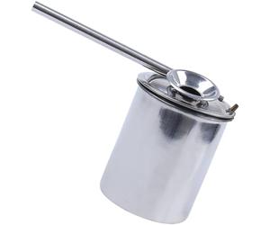 Pottery Silver Blow Pot Sprayer 200ml Steel Painting Stainless Glaze