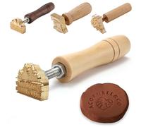 Pottery Stamp for Clay Personalized Clay Stamp Gift for Potter Handcrafted by Design (1"x1")