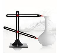 Pottery Throwing Gauge, Adjustable Pottery Measuring Gauge Tool with Swivel Pointers to Make The Same Height and Width for Wheel Thrown Pots