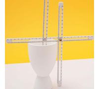 Pottery Throwing Gauge,Stainless Steel Pottery Throwing Stick for Measuring Height,Adjustable Pottery Clay Tools,Clay Measuring Gauge Tools Pottery Ceramics Clay Tool for Making Repeat Forms