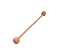 Pottery Throwing Stick Professional Pottery Clay Sculpting Tool Wood Ball Dotting Tool Pottery Embossing Tool Trimming Tool for Artist Clay and Pottery Cleanup