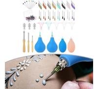 Pottery Tool Sets, High-Accuracy Pottery Tool Set Effortless Glaze Application With 8 Needle Sizes For All Clay Art Creations