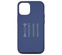 POTTERY TOOLS Clay sculpting tool illustration Meme ON BACK Case for iPhone 12/12 Pro