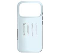 POTTERY TOOLS Clay sculpting tool illustration Meme ON BACK Case for iPhone 17 Pro