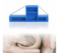 Pottery Tools for Clay, Clay Cutting Tool - 2.7 x 1.1 Inch, Small Steel Wire Cutter, Pottery Angle Cutting Tool with Flexible Steel Wire, Trimming Tool for Ceramic Sculpting, Clay & Pottery