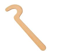 Pottery Tools, Wood Clay Sculpting Tools, Smooth Edge Design, Ergonomic Grip Wall, Ceramic Modeling Kit for Workshop, Slab Construction, Trimming, Pots Crafting, 8.27 x 2.36 x 2.17 inches