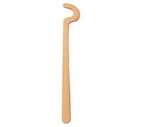 Pottery Tools, Wooden Clay Sculpting Tool, Craft Clays Carving, Ergonomic Smooth Grip Edge for Ceramic Trimming, Slab Construction, and Pottery Workshop Use, Small, Large, Brown